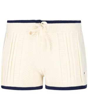 adidas Knitted Shorts - Natural