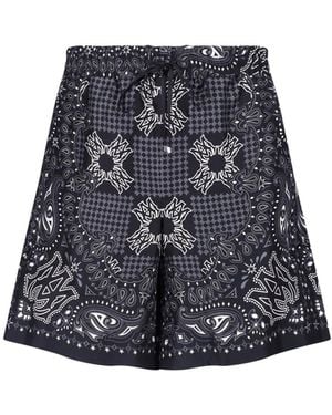 Amiri Shorts "Ma Check" - Blue