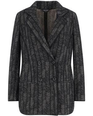 Giorgio Armani Jackets - Black