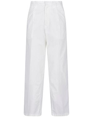 AURALEE Straight Pants - White