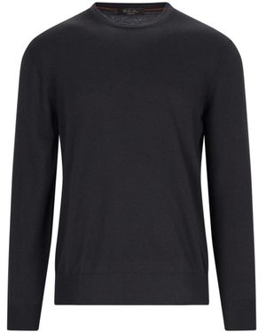 Loro Piana 'cash Light' Jumper - Blue