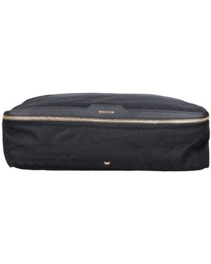 Anya Hindmarch Pouch Zip "Hair Kit" - Black