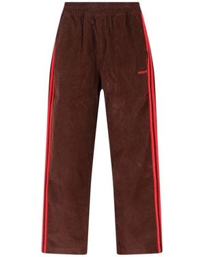 adidas 'Courdory' Track Pants - Red