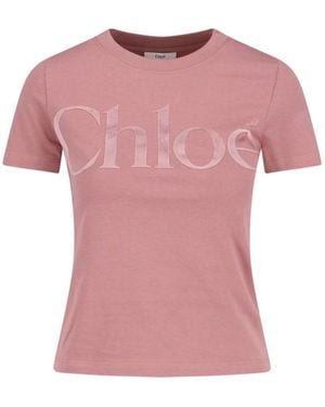 Chloé Topwear - Pink