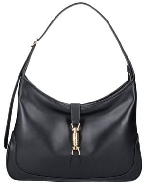 Gucci Borsa A Spalla Grande "Jackie 1961" - Nero