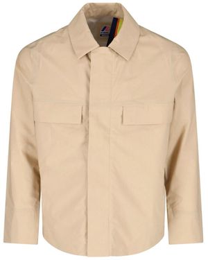 K-Way 'Orion' Zip Jacket - Natural