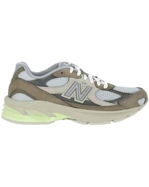 New Balance Trainers Leather - Green