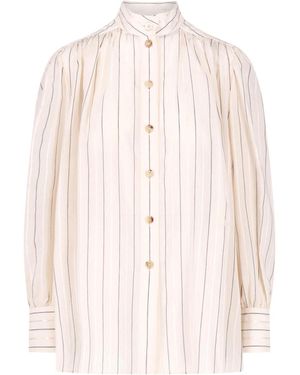 Chloé Striped Shirt - White