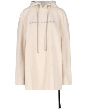 Rick Owens Hollywood' Hoodie - Natural