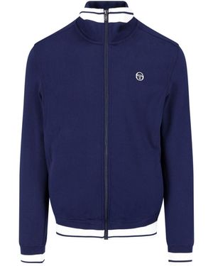 Sergio Tacchini Zip Hoodie "Attilio" - Blue