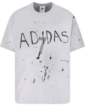adidas X Song For The Mute T-Shirt Logo - Grey