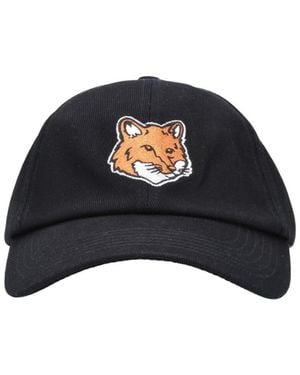 Maison Kitsuné Cappello Baseball "Fox Head" - Blu