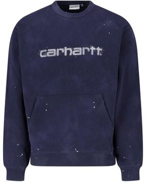 Carhartt Sweatshirt "S/S Painter" - Blue