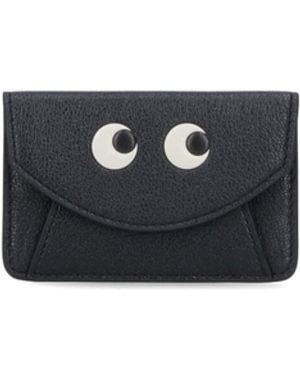 Anya Hindmarch Portacarte "Eyes" - Nero