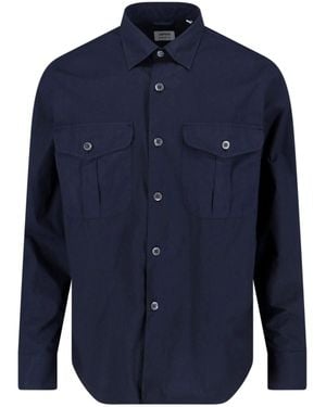 Aspesi Shirts Cotton - Blue