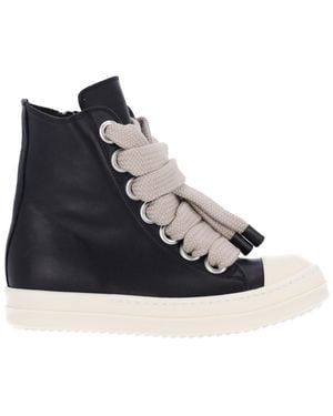 Rick Owens Trainers "Jumbo Lace" - Black