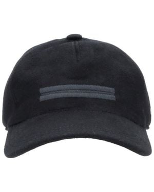 ZEGNA Cashmere Baseball Cap - Blue