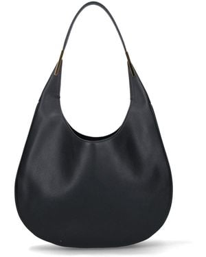 SAVETTE 'Florence' Medium Hobo Bag - Black