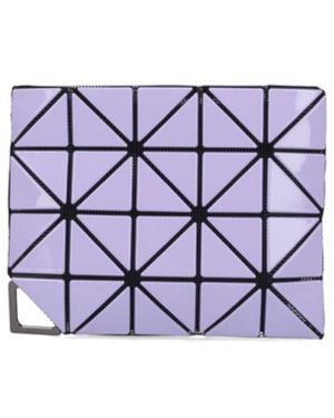 Issey Miyake Geometric Wallet - Purple
