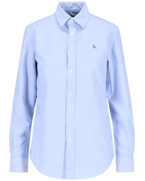 Polo Ralph Lauren Classic-Fit Oxford Cotton Shirt - Blue