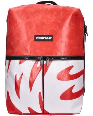 Freitag Backpack "F49 Fringe" - Red
