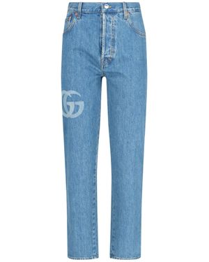 Gucci Straight Jeans - Blue