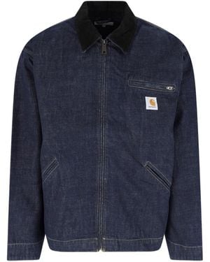 Carhartt Denim Jacket "Og Detroit" - Blue