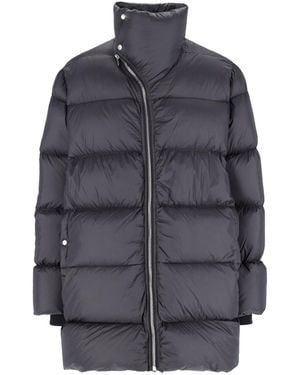Rick Owens Long Down Jacket "Turtle" - Grey