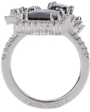 Maison Margiela Ring Crystals "Cluster" - White