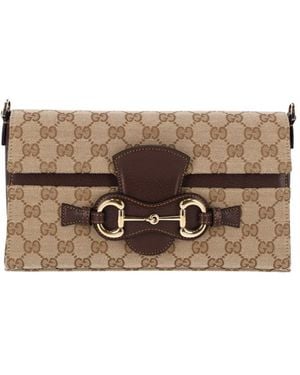 Gucci Shoulder Bag "Horsebit Ristretto" - Black