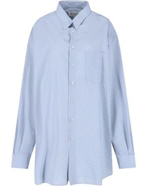 Maison Margiela Shirts Cotton - Blue