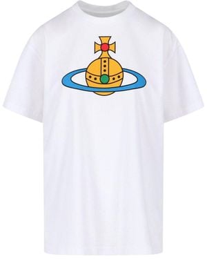Vivienne Westwood T-Shirts And Polos Cotton - White