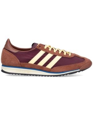 adidas Originals Sl 72 Og Nylon And Suede Sneakers - Brown