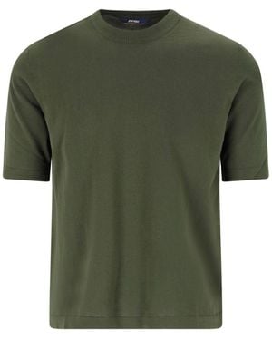 K-Way 'Combe' Crew Neck Jumper - Green