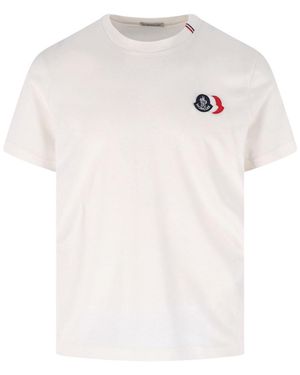 Moncler Logo T-Shirt - White