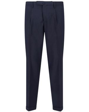 Briglia 1949 Tailored Trousers - Blue