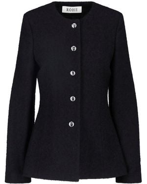Rohe Virgin Wool Blazer - Black