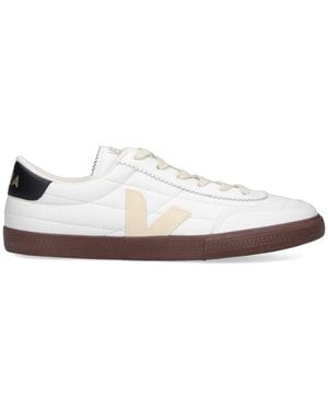 Veja Low-Top Court Sneaker - White