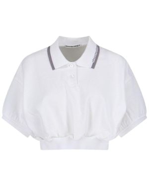 Alexander Wang Logo Polo - White