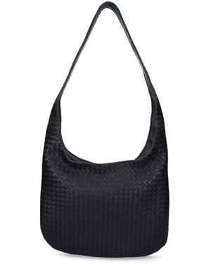 Bottega Veneta "Veneto" Crossbody Bag - Black