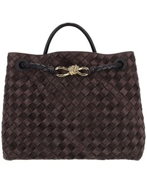 Bottega Veneta Medium Handbag "Andiamo" - Black