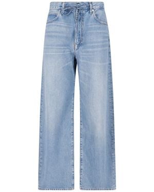 FRAME Jeans Dritti "The Bow" - Blu