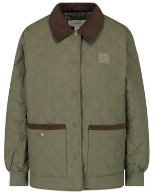 Calvin Klein Quilted Jacket - Green