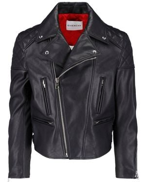 Givenchy Leather Jacket - Black