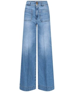 The Seafarer Jeans Palazzo "Jane" - Blu