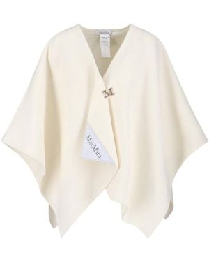 Max Mara Cape "Serra" - White