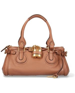 Chloé Borsa A Spalla "Paddington" - Marrone