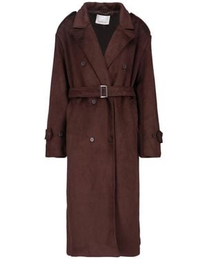 Frankie Shop Trench "Pembroke" - Marrone