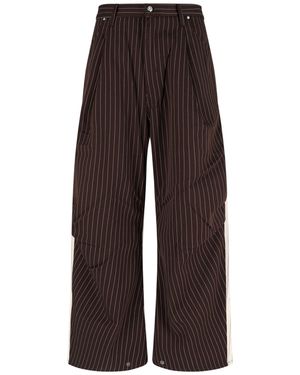 PDF Pantaloni Baggy "Fat Angelo" - Marrone