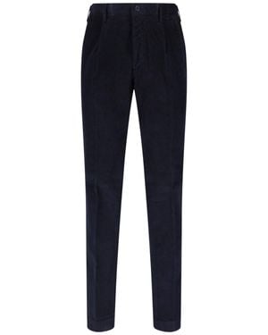 Incotex Tailored Slim Trousers - Blue